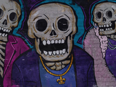 Saints Row çetesini tasvir eden grafiti