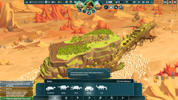 Resim: The Wandering Village oyunundan bir ekran görüntüsü.