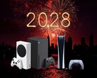 Xbox ve PS5 konsolları 2028 arka planında gösterildi