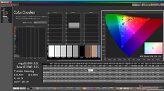 Kalibrasyondan sonra ColorChecker