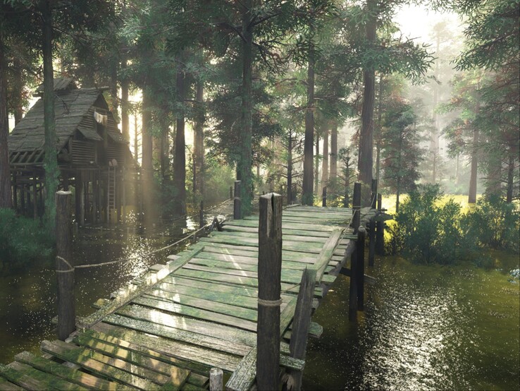 Crimson Desert'ta etkileyici görseller.