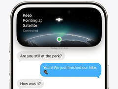 Apple iPhone uydu hizmetleri.