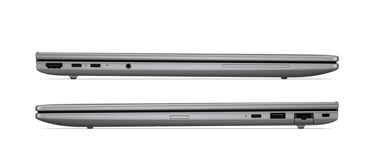ZBook 8 G2a 16'nın boyutları 359 x 250 x 19 mm'dir.