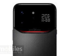 Infinix Note 60 Ultra'nın kamera modülünde küçük bir ekran bulunmaktadır.