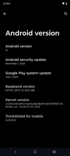 Yazılım Motorola Edge 70