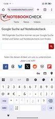 Portre modunda Gboard