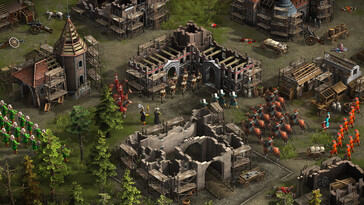 Cossacks 3'te bir şehri gösteren bir resim.