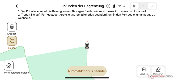 AI Haritalama (burada: Dreame A3 AWD Pro)
