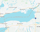 MapQuest'te Ontario Gölü'nün adı değişmemiştir.