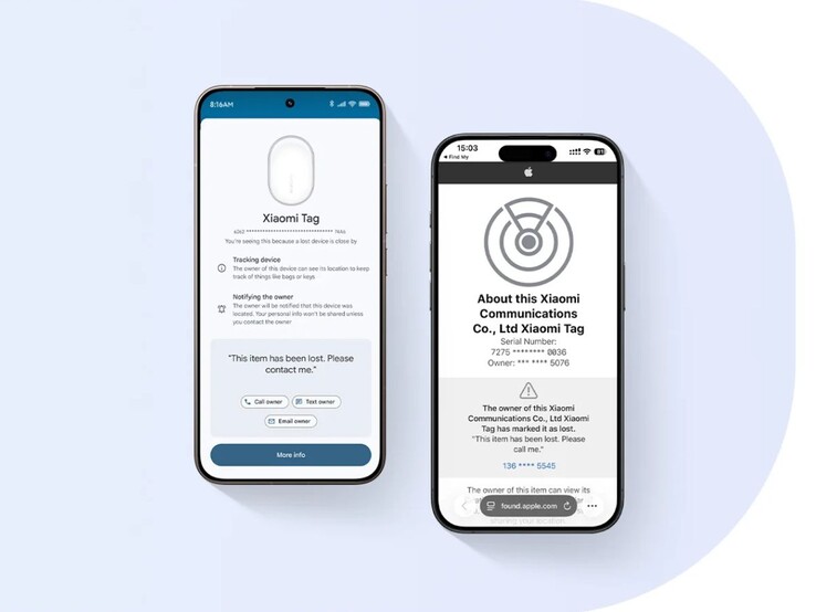 Xiaomi Tag'in Kayıp Modu var