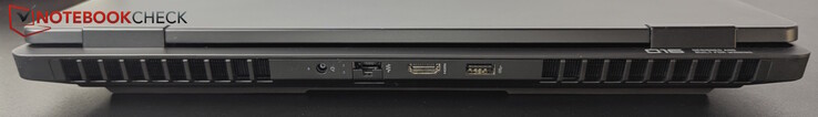 Arka kısım: AC, LAN, HDMI 2.1, USB-A (10 Gbitps)