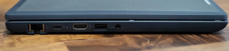 Ethernet bağlantı noktası, USB-C 3.2 Gen1, HDMI 1.4b, USB-A 3.2 Gen1, ses jakı
