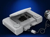 Lego Ideas Sony PlayStation 1 konsolu ve kumandasının ekran görüntüsü