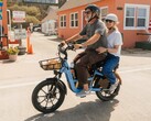 Segway Muxi Pro elektrikli bisiklete isteğe bağlı olarak ikinci bir yolcu koltuğu takılabilir.