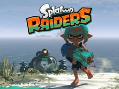 Splatoon Raiders Switch 2 oyunu için afiş gösteriliyor