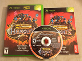 Xbox'a özel Dungeons and Dragons Heroes diski ve kutusu