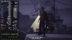 DroidDeck 0.3.0, Steam performans katmanı görünürken Alan Wake's American Nightmare'i çalıştırıyor.