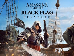 Assassin's Creed Black Flag Resynced'in resmi afişi.