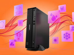 ThinkCentre M75s Gen 6, 4,8 kg ağırlığında ve 336 x 300 x 89 mm boyutlarındadır.