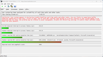 LatencyMon - genel bakış