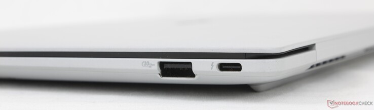 Sağ tarafta: USB-A 3.2 Gen. 2, USB-C 4.0 Thunderbolt 4 w/ DisplayPort + Güç Dağıtımı