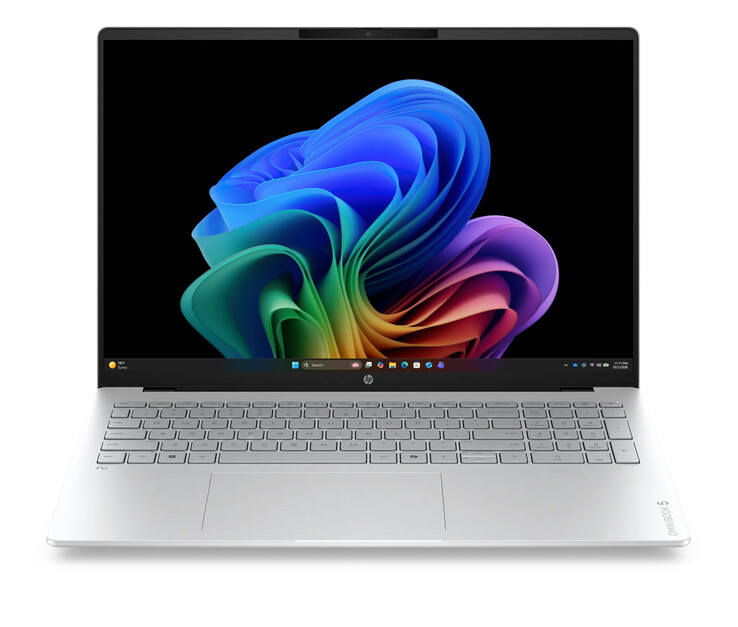 OmniBook 5 16, yukarıdan aşağıya Glacier Silver, Meteor Silver, Starlit Blue ve Sahara Silver renk seçenekleriyle sunuluyor.