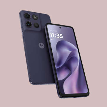 Pantone Evening Blue renk seçeneğiyle Moto G17 (Görsel kaynağı: Motorola)