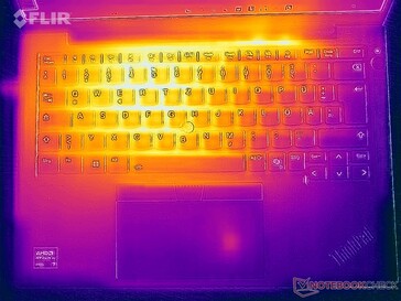 Yüzey sıcaklıkları stres testi (üstte)