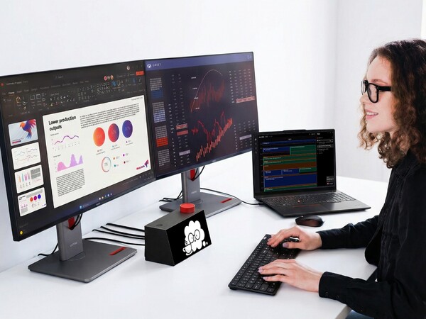 Lenovo AI Work Companion konsepti, cihazları ve çevre birimlerini bağlamak için bir PC hub'ı olarak iki katına çıkar.