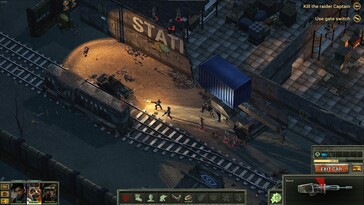 Resim: Dustwind: Resistance oyunundan bir ekran görüntüsü.