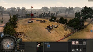 Resim: Company of Heroes oyunundan bir ekran görüntüsü.
