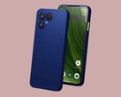 Kobalt Mavisi renkli Fairphone 6 Plus.