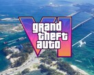 GTA 6 için Vice City'nin havadan görünümünü gösteren afiş