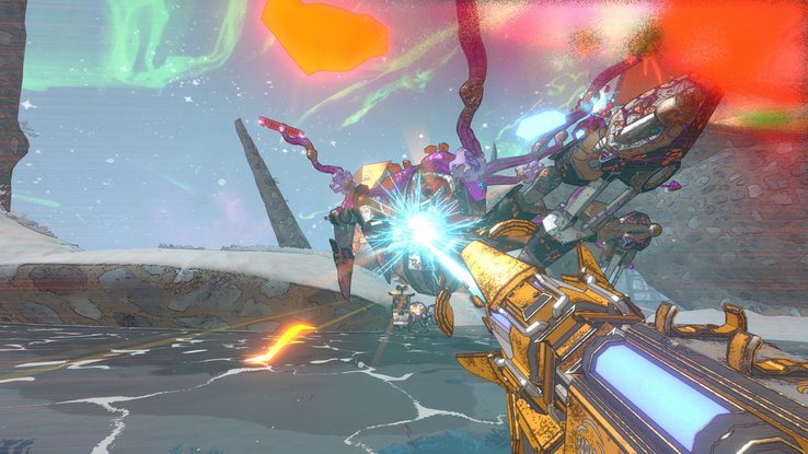 Mycopunk'ın cel-shading tekniğiyle oluşturulmuş görselleri, Borderlands'i fazlasıyla anımsatıyor.
