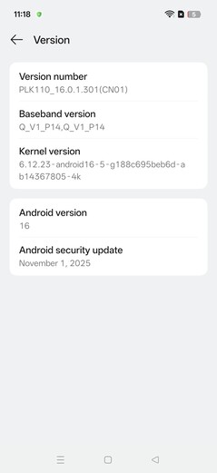 OnePlus 13 yazılımı (ColorOS)