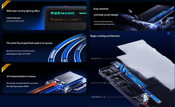 Gaming Tablet 5 Pro’nun su soğutma sistemi (makine çevirisi)