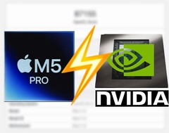 Apple M5 Pro, Geekbench OpenCL'de RTX 5060 Dizüstü Bilgisayar GPU'suna ayak uyduramıyor.