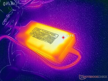 Oyun oynarken AC adaptör 55 °C'nin üzerine çıkıyor.