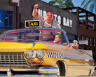 Crazy Taxi World Tour'dan bir ekran görüntüsü