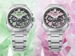 Seiko Astron HAB005J1 ve HAB006J1 için tanıtım görseli.