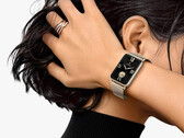 Smart Band 10 Pro 59 dolardan başlıyor. Resimde: Milanese halkalı fitness takip cihazı.
