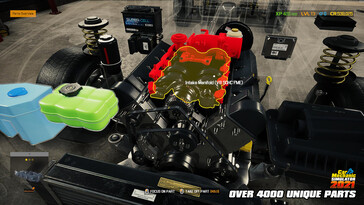 Resimde: Car Mechanic Simulator 2021 oyunundan bir ekran görüntüsü.