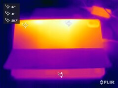 Yüzey sıcaklıkları stres testi (arka)