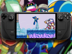 Mega Man Charged Up koleksiyonu 19 Mart 2026 tarihinde sona erecek. Resimde görülüyor: Legacy Collection 2'yi çalıştıran Steam Deck.