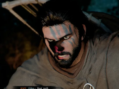 Crimson Desert'ın kahramanı Kliff, Intel Arc B580 GPU çalıştıran bir bilgisayarda görsel bir hata ile gösteriliyor