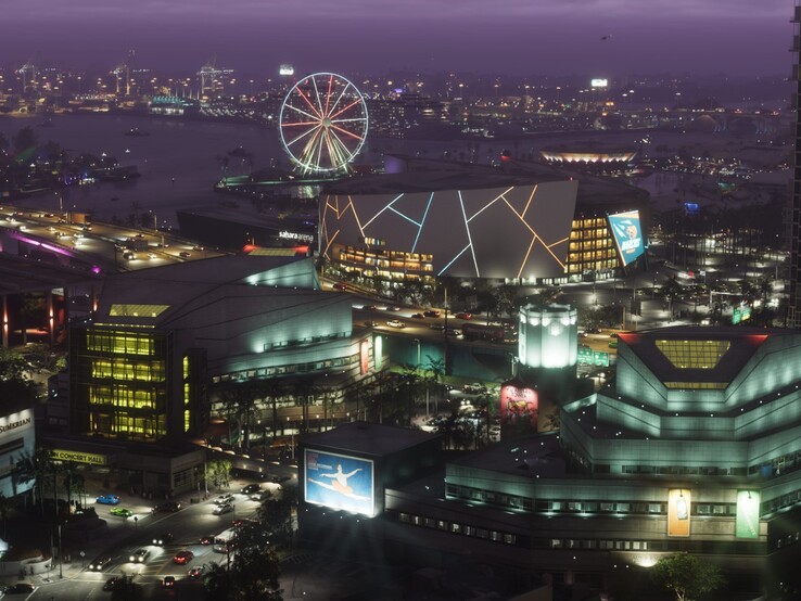 Vice City geceleri, GTA 6'daki bölgelerden biri.