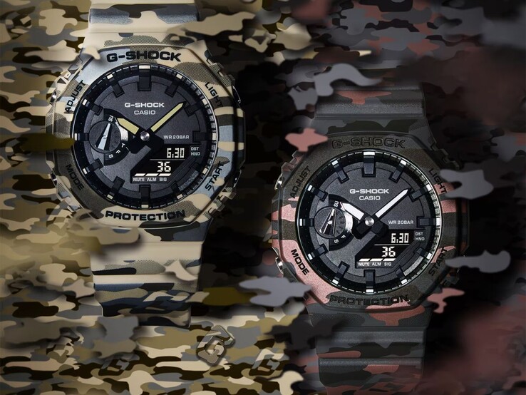 Casio G-Shock kamuflaj saatleri