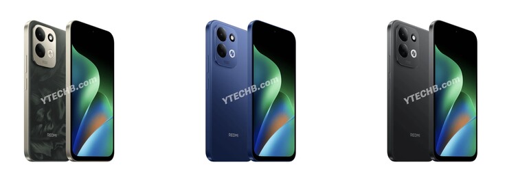 Xiaomi Redmi 17 4G’nin sızdırılmış görselleri.