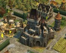 Anno 1404 - History Edition oyununda bir kaleyi gösteren bir resim.