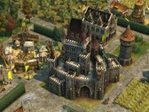 Anno 1404 - History Edition oyununda bir kaleyi gösteren bir resim.